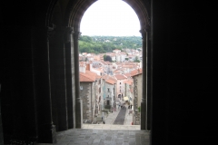 7 Blick aus Kathetrale in Le Puy-en-Valay
